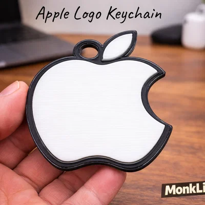 Móc Khóa Logo Apple Độc Đáo - In 3D Dễ Dàng