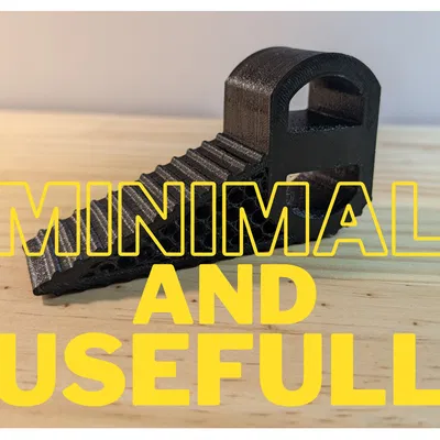 Chặn cửa, bảo vệ tay nắm và chống va đập tường 3 trong 1 bằng TPU