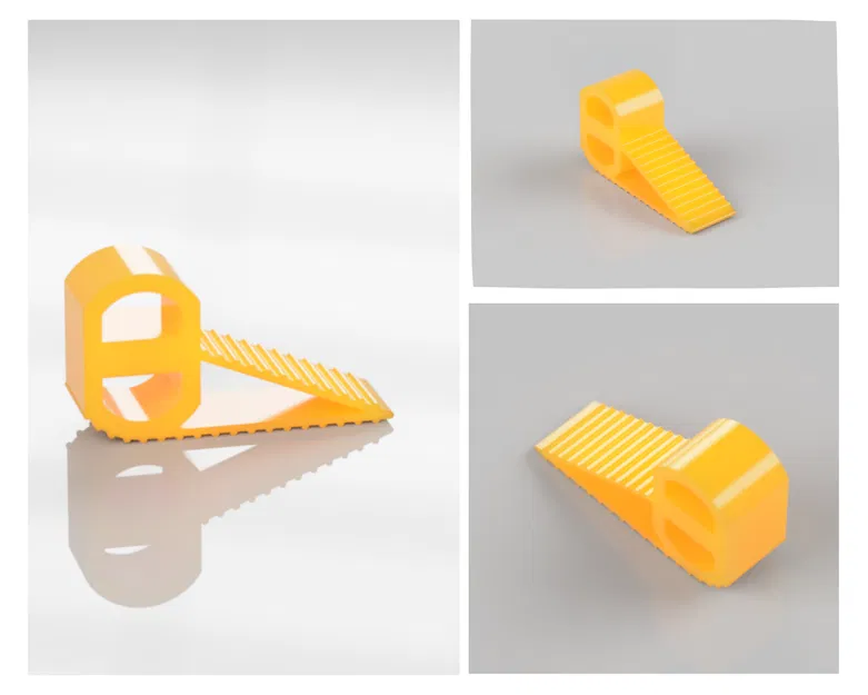 Chặn cửa, bảo vệ tay nắm và chống va đập tường 3 trong 1 bằng TPU - Image 5