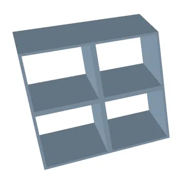 Kệ Cubic 2x2 - Kệ Lưu Trữ Đa Năng In 3D