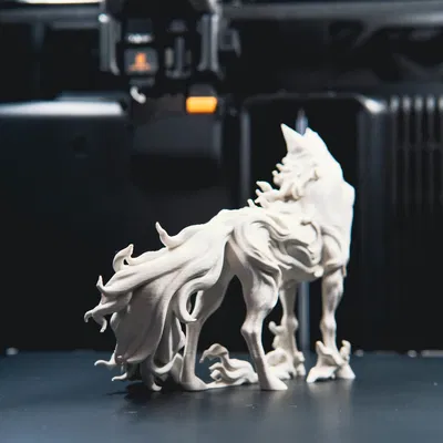 Tượng Cáo Huyễn Linh 3D - Mô hình tinh xảo