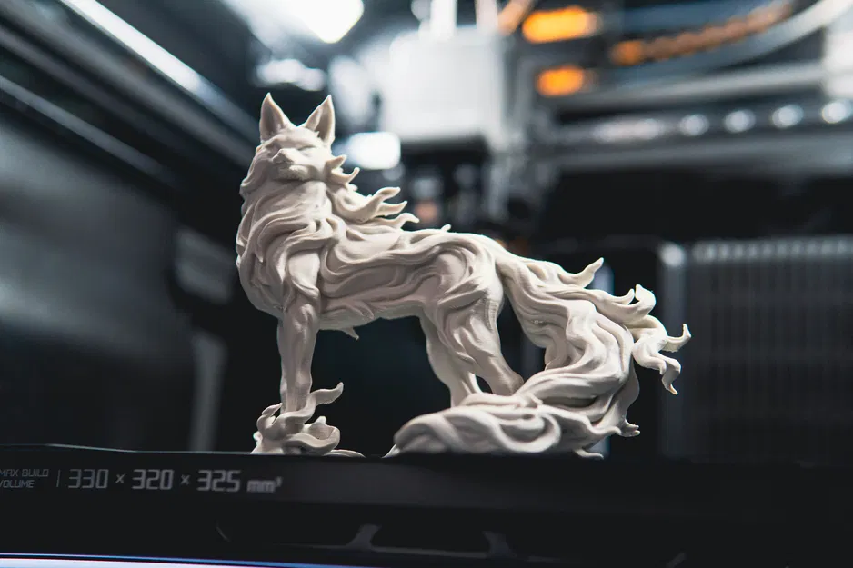 Tượng Cáo Huyễn Linh 3D - Mô hình tinh xảo - Image 5