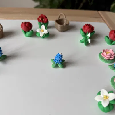 Mô hình hoa Bluebonnet chân thực