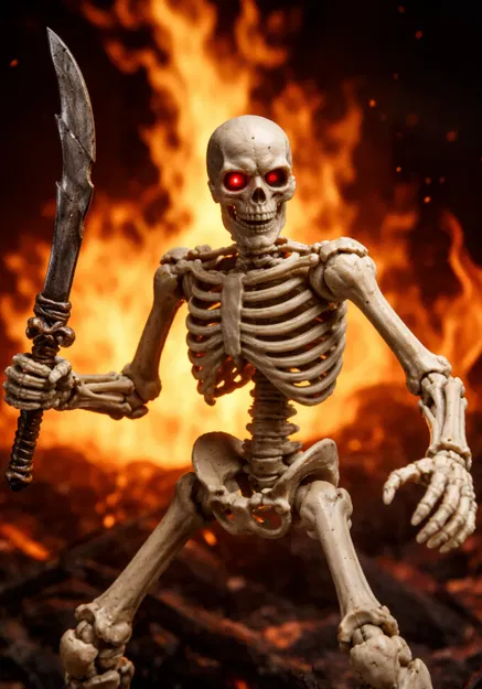 Mô Hình Khủng Long Xương Xẩu "Skelo-13 OFFICIAL" - Độc Đáo & Bí Ẩn - Image 1