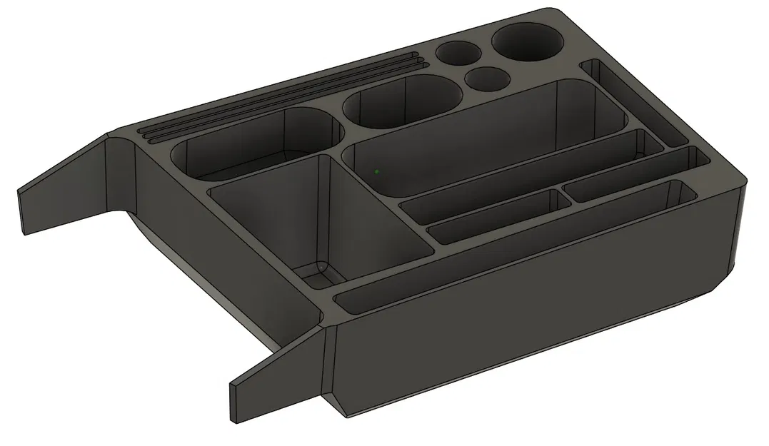 Khuôn Mẫu Hộc Đồ Trung Tâm Xe BMW i4 (Bản Trống) - Image 2