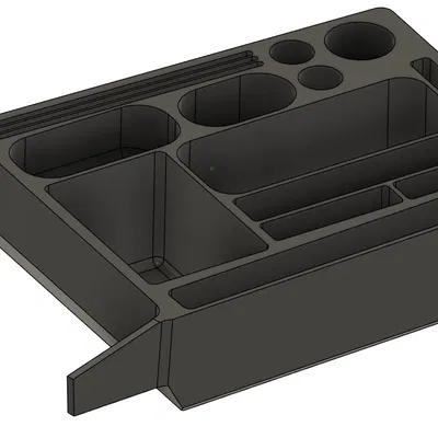 Khuôn Mẫu Hộc Đồ Trung Tâm Xe BMW i4 (Bản Trống)