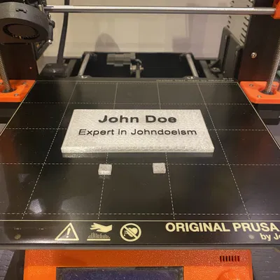 Biển Tên Để Bàn Có Thể Thay Thế