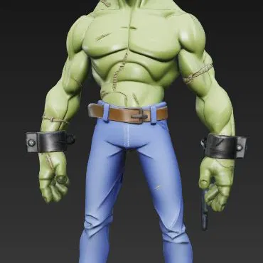 Mô hình 3D Frank the Monster: Phiên bản quái vật hiện đại ấn tượng