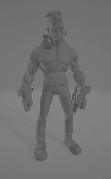 Mô hình 3D Frank the Monster: Phiên bản quái vật hiện đại ấn tượng - Image 2