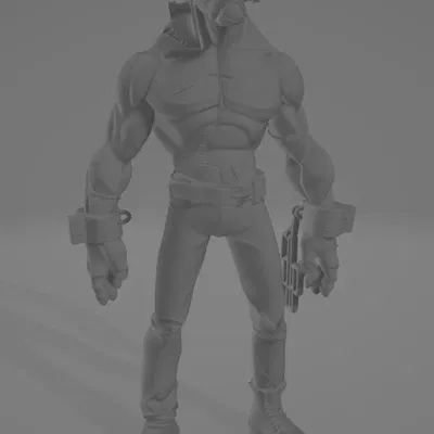 Mô hình 3D Frank the Monster: Phiên bản quái vật hiện đại ấn tượng