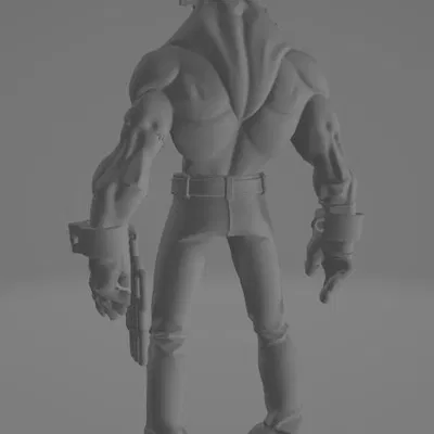 Mô hình 3D Frank the Monster: Phiên bản quái vật hiện đại ấn tượng