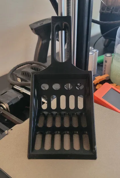 Xẻng xúc cát vệ sinh cho mèo - Thiết kế bền bỉ, lỗ lọc 9mm - Image 2