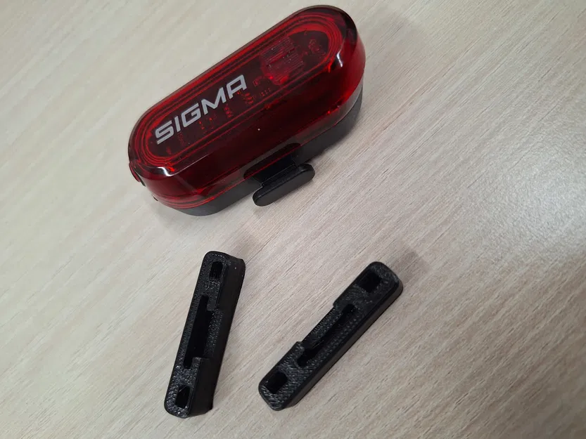 Ngàm gắn đèn hậu xe đạp Sigma Curve dùng dây rút cực chắc chắn - Image 2