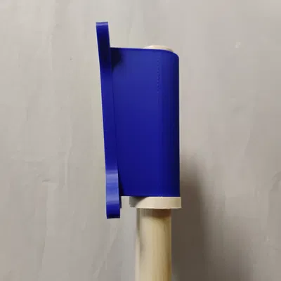 Giá đỡ màn hình VESA 100 dùng thanh gỗ (Wooden Dowels)