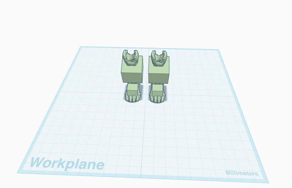 Bộ phận bàn chân thay thế cho mô hình 3D 67 - Image 1