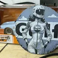 Bảng hiệu Gulf Racing - Thumbnail 1