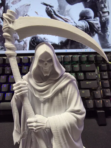 Mô hình in 3D Grim Reaper chi tiết cho góc trưng bày đậm chất Halloween - Image 2
