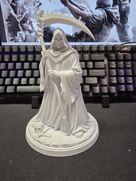 Mô hình in 3D Grim Reaper chi tiết cho góc trưng bày đậm chất Halloween - Image 3