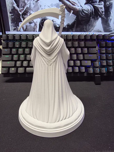 Mô hình in 3D Grim Reaper chi tiết cho góc trưng bày đậm chất Halloween - Image 4