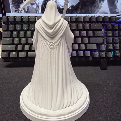 Mô hình in 3D Grim Reaper chi tiết cho góc trưng bày đậm chất Halloween