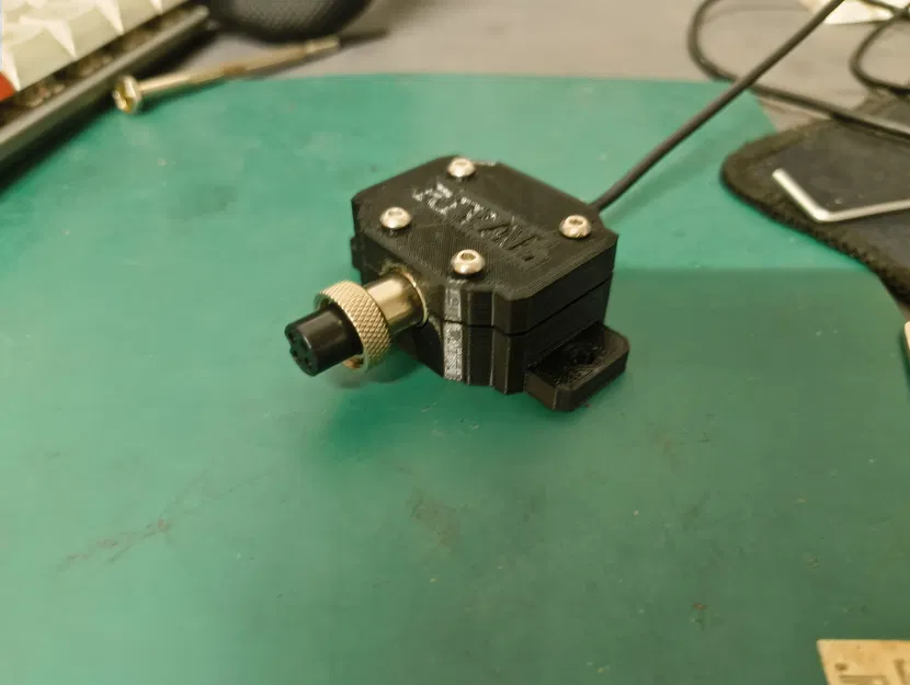 Đế giữ giắc cắm GX12 Female cho thiết bị 3D chuyên nghiệp - Image 1