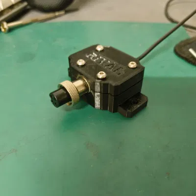 Đế giữ giắc cắm GX12 Female cho thiết bị 3D chuyên nghiệp