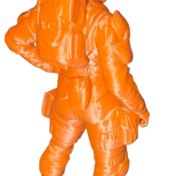 Mô hình 3D nữ chiến binh Halo: ODST Girl chi tiết