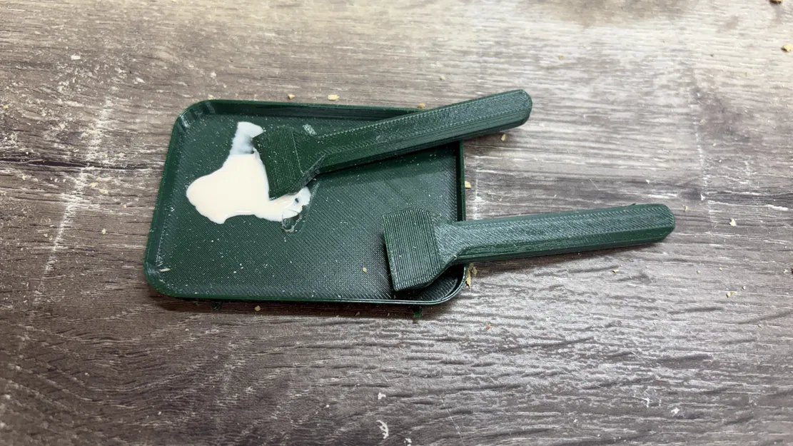 Bộ Khay và Dụng Cụ Trét Keo Mini Tiện Lợi Cho Thợ Mộc - Image 1