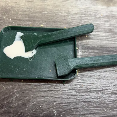 Bộ Khay và Dụng Cụ Trét Keo Mini Tiện Lợi Cho Thợ Mộc