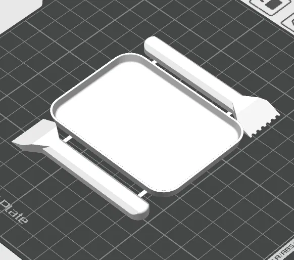 Bộ Khay và Dụng Cụ Trét Keo Mini Tiện Lợi Cho Thợ Mộc - Image 2