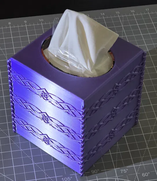 Hộp Đựng Khăn Giấy Trang Trí (Mẫu Celtic 1) - Image 1