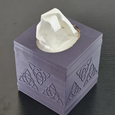 Vỏ Bọc Hộp Khăn Giấy Trang Trí (Thiết kế Celtic 2)