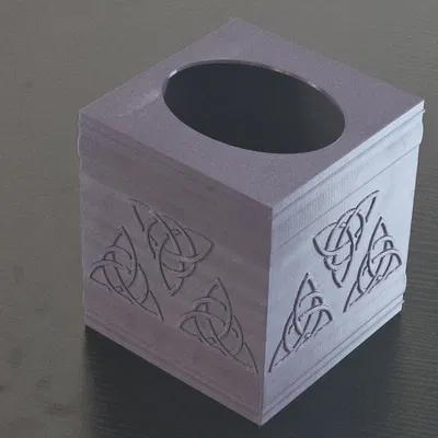 Vỏ Bọc Hộp Khăn Giấy Trang Trí (Thiết kế Celtic 2)