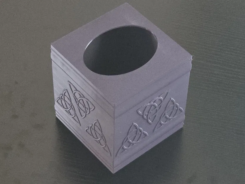 Vỏ Bọc Hộp Khăn Giấy Trang Trí (Thiết kế Celtic 2) - Image 4