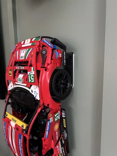 Giá treo tường cho mô hình LEGO Technic 42125 Ferrari 488 GTE - Image 1