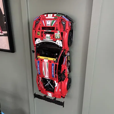 Giá treo tường cho mô hình LEGO Technic 42125 Ferrari 488 GTE