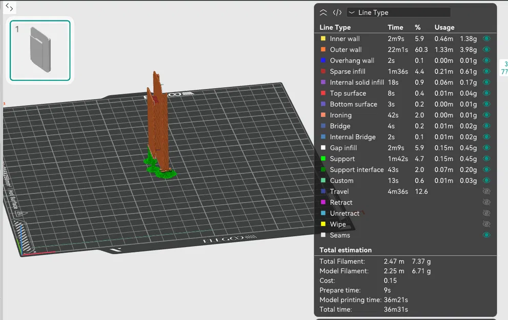 Giá treo nhãn cho hộp đựng Filament 2025 dùng cho mẫu thử Filament - Image 3