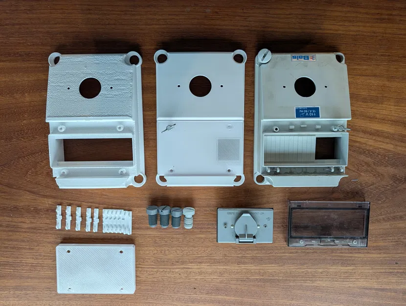 Nắp đậy hộp cầu dao Bals DIN Rail - Image 2