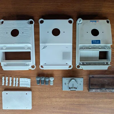 Nắp đậy hộp cầu dao Bals DIN Rail