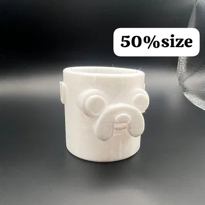 Chậu cây trang trí hình chú chó Jake trong Adventure Time