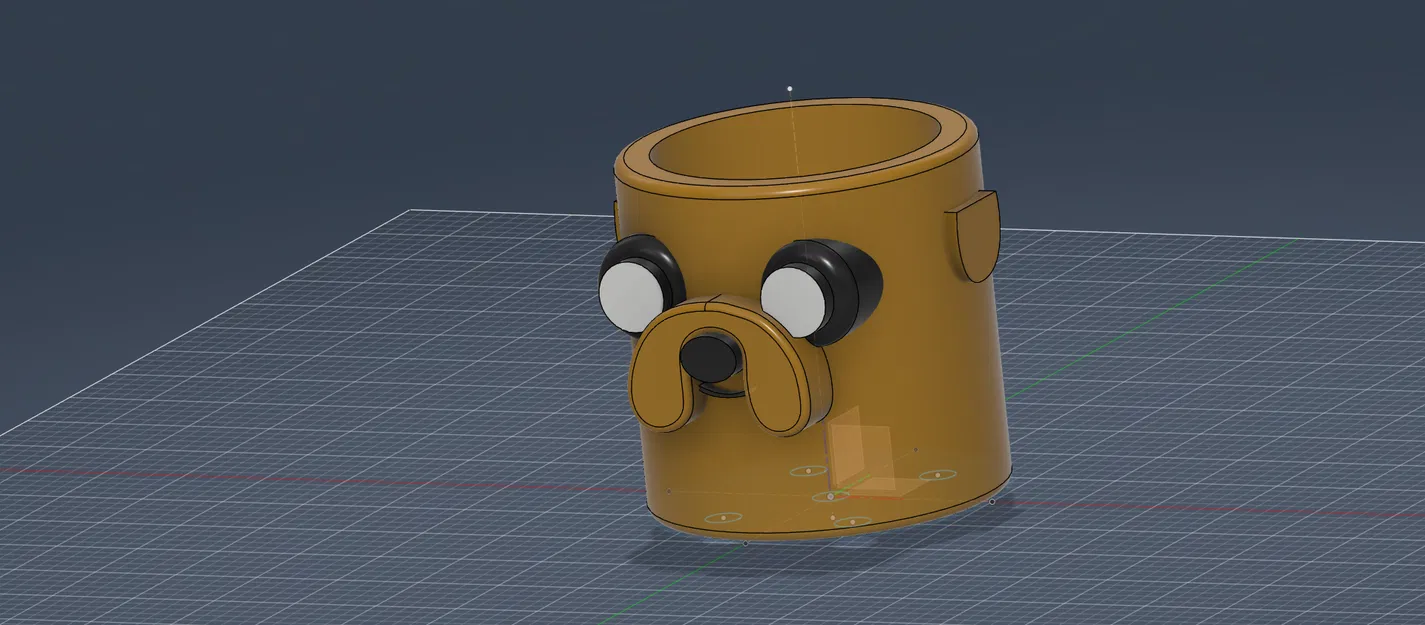 Chậu cây trang trí hình chú chó Jake trong Adventure Time - Image 3