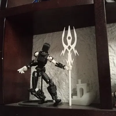 Mô hình đinh ba thần Zeus cho Dummy 13 - Vũ khí 3D độc đáo