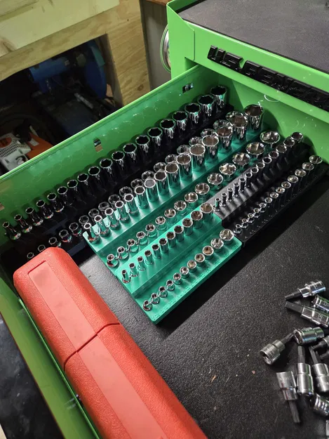 Khay Đựng Đầu Tuýp Quinn Master - Hệ Gridfinity - Image 1