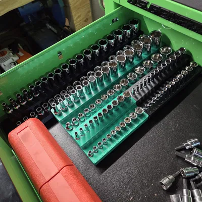 Khay Đựng Đầu Tuýp Quinn Master - Hệ Gridfinity