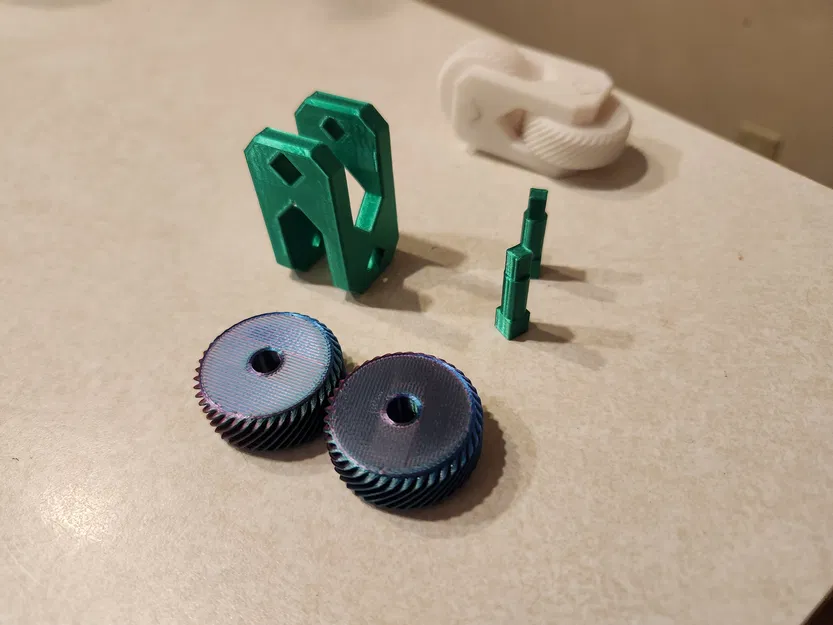 Đồ chơi Fidget bánh răng xoắn 90 độ - Image 2