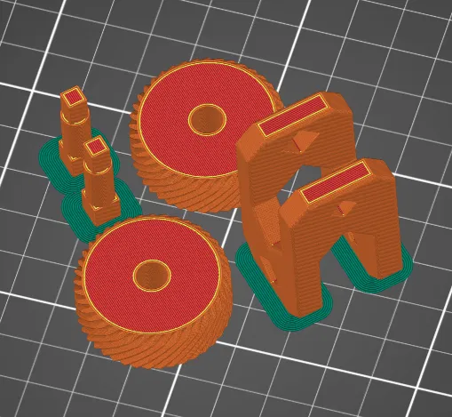 Đồ chơi Fidget bánh răng xoắn 90 độ - Image 3