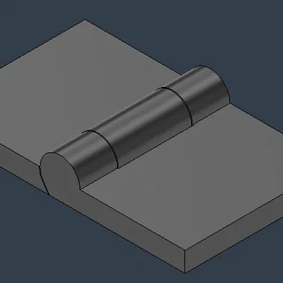Bản lề 3D Print-in-Place không cần support, siêu linh hoạt