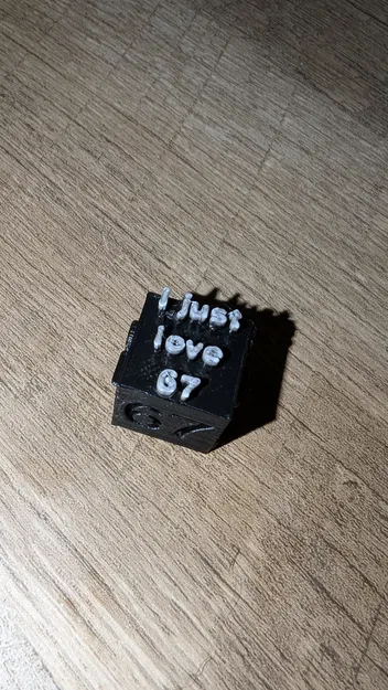 Mô hình thử nghiệm 67 benchy test cube - Image 1