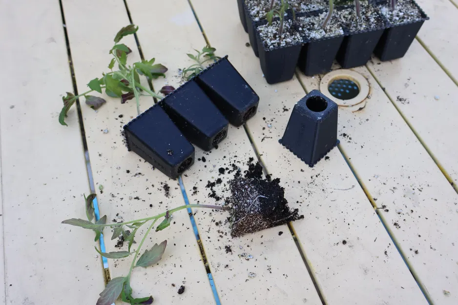 Khay ươm hạt giống Parametric có thể tách rời (F3D + Mã nguồn mở) - Image 4