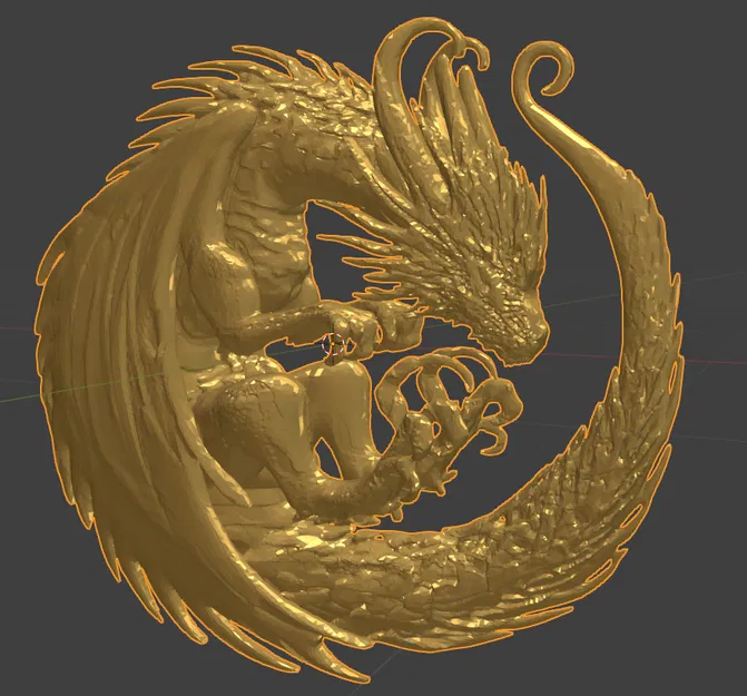 Mô hình Rồng Đang Bay (Dragon In Flight) - Image 1